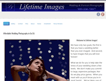 Tablet Screenshot of lifetimeimages.com
